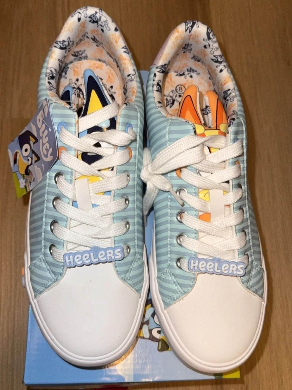 Ground Up Women’s - Bluey and Bingo Court Sneakers -New with box